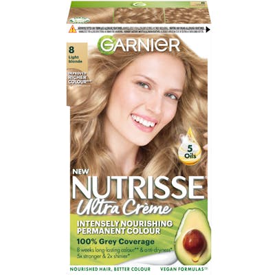 Garnier Nutrisse Cream 8 Vanilla Blond 1 stk