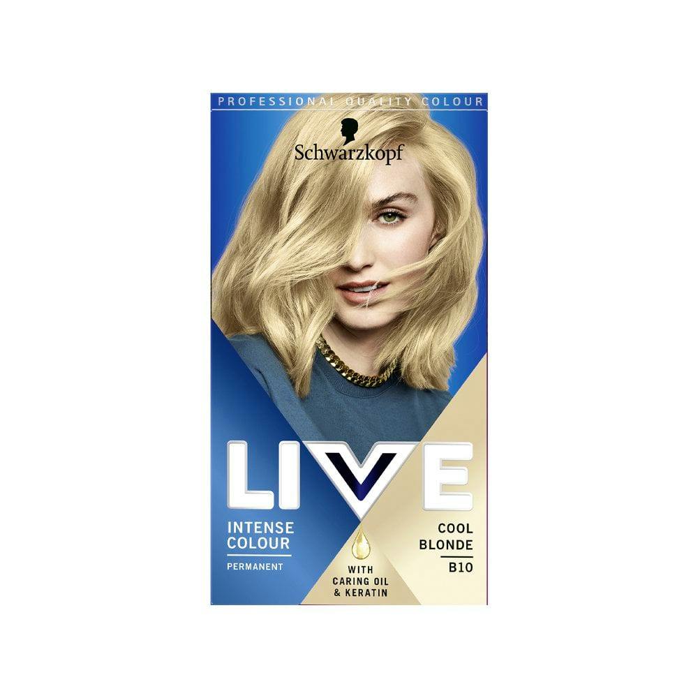 Schwarzkopf LIVE B10 Cool Blonde 1 stk