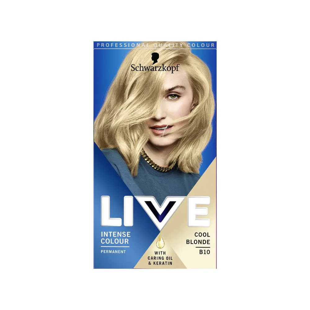 Schwarzkopf LIVE B10 Cool Blonde 1 pcs