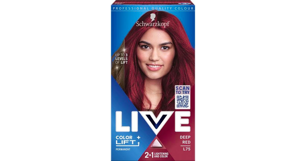 Schwarzkopf LIVE L75 Deep Red 1 stk