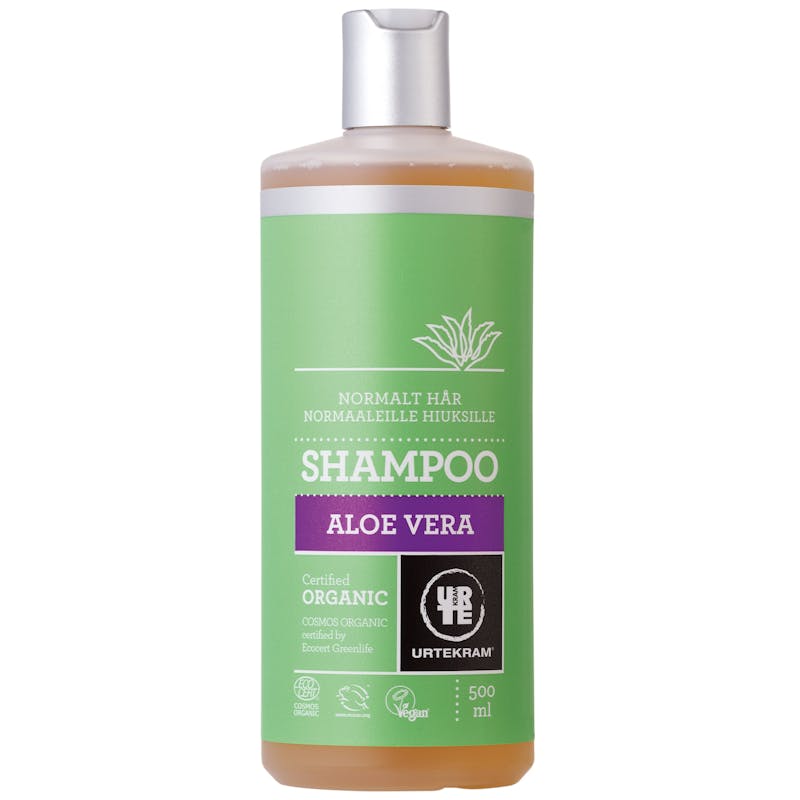 Urtekram Aloe Vera Shampoo Normaaleille Hiuksille 500 ml
