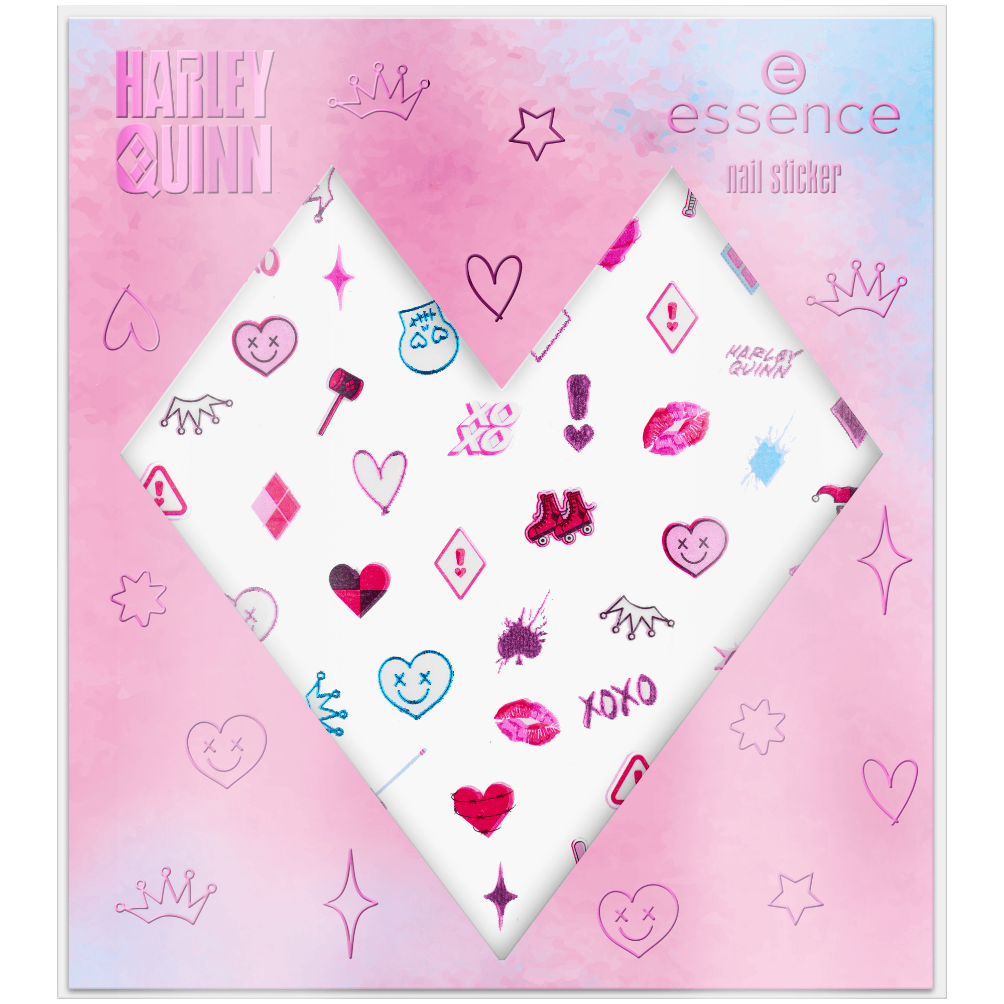 Essence Harley Quinn Nail Sticker 70 st