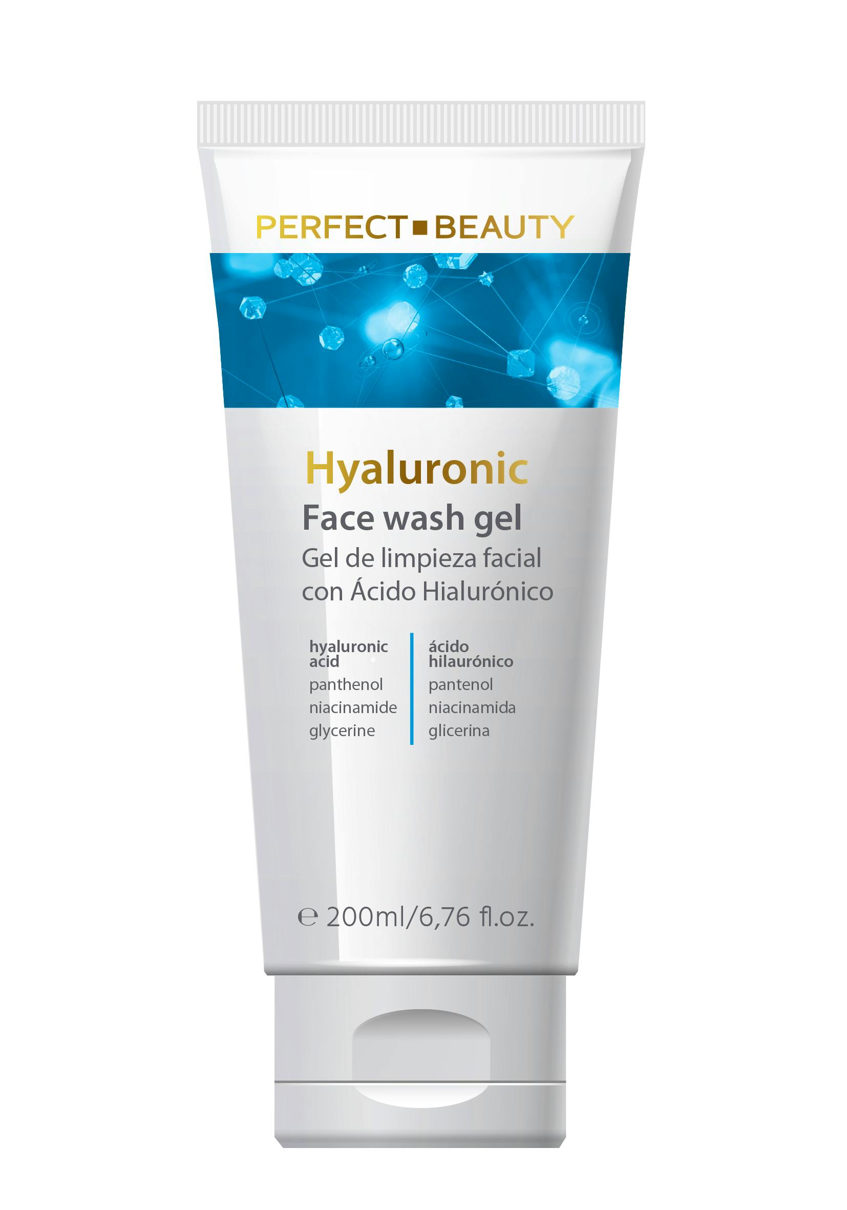 Perfect Beauty Hyaluronic Face Wash Gel 200 ml
