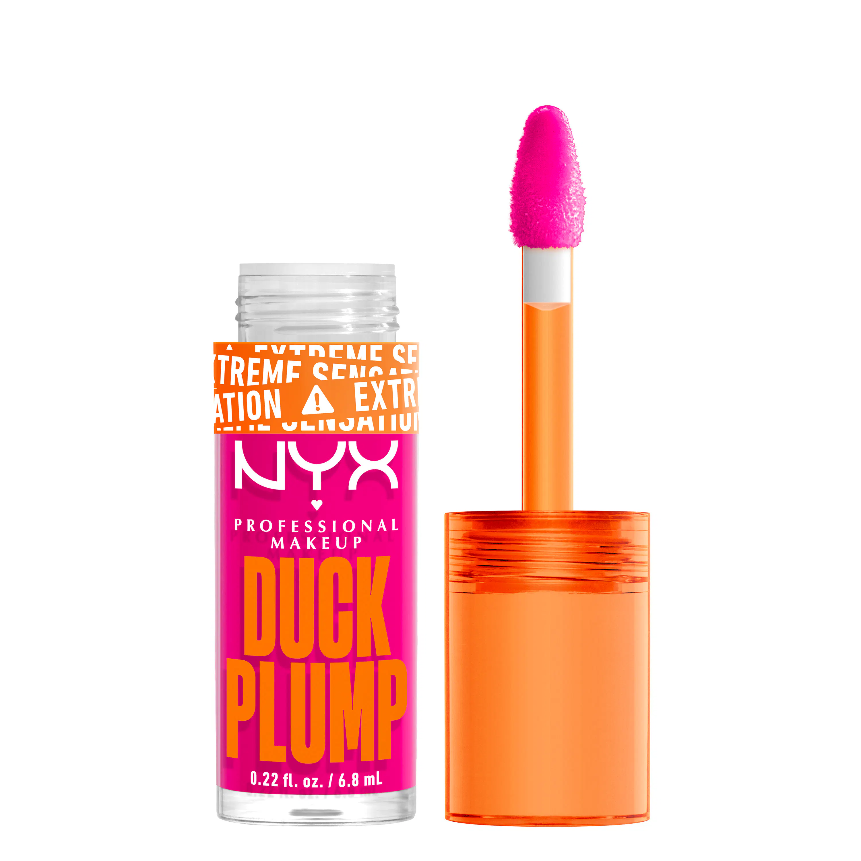 NYX Professional Make-Up Duck Plump Lip Lacquer 12 Bubblegum Bae 7 ml