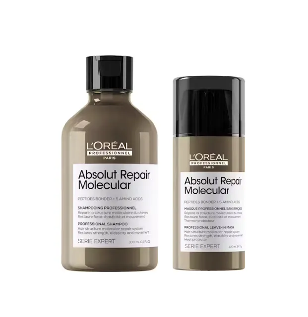 L'Oréal Professionnel Absolut Repair Molecular Shampoo & Leave-in Mask 100 ml + 300 ml