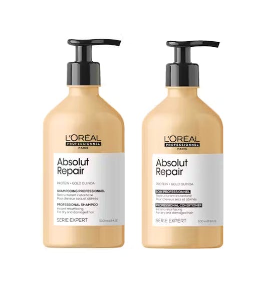 L'Oréal Professionnel Absolut Repair Gold Shampoo & Conditioner 2 x 500 ml