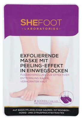 Bielenda SheFoot Exfoliating Foot Mask With Single Use Socks 1 stk