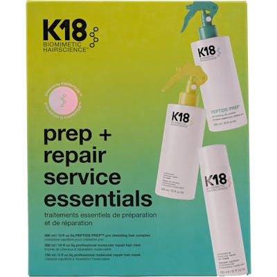K18 Prep + Repair Service Essentials Set 2 x 300 ml + 150 ml