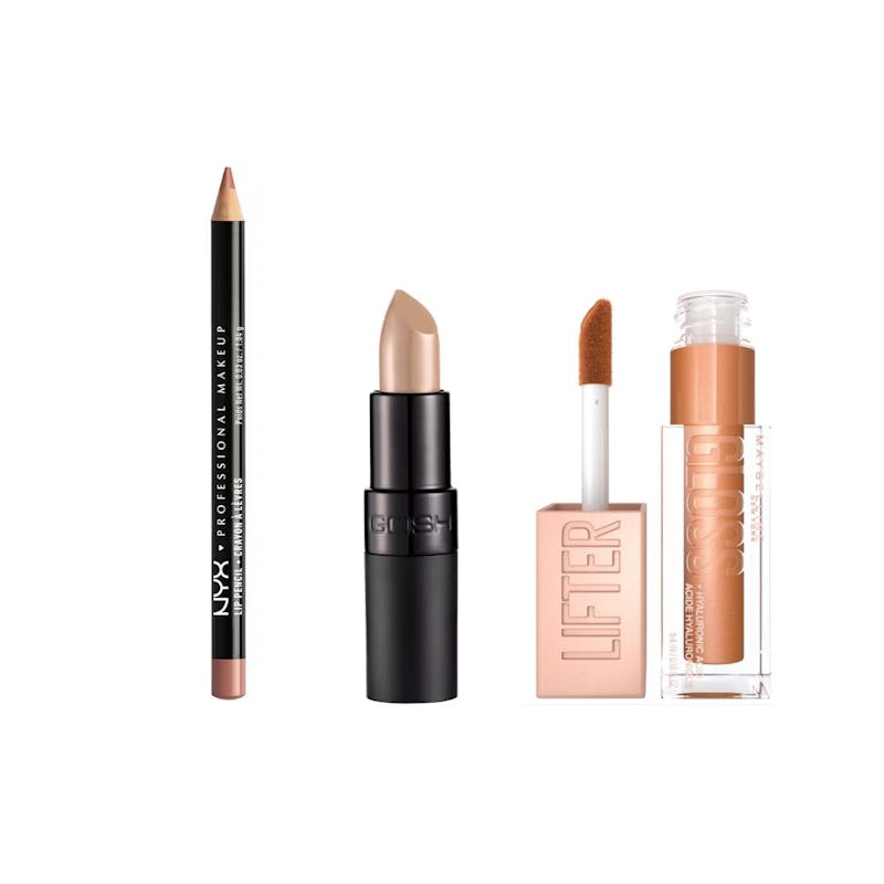 Luxplus Frosted Lips Gold 3 st