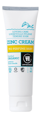 Urtekram No Perfume Baby Zinc Cream 75 ml