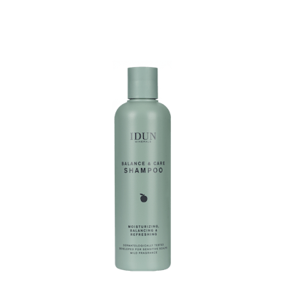 Idun Minerals Balance &amp; Care Shampoo 250 ml