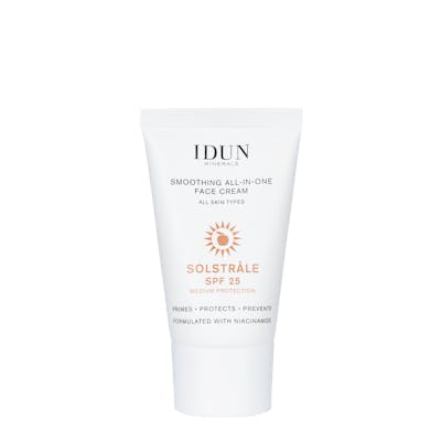 Idun Minerals Smoothing All-in-One Face Cream Solstråle SPF25 30 ml