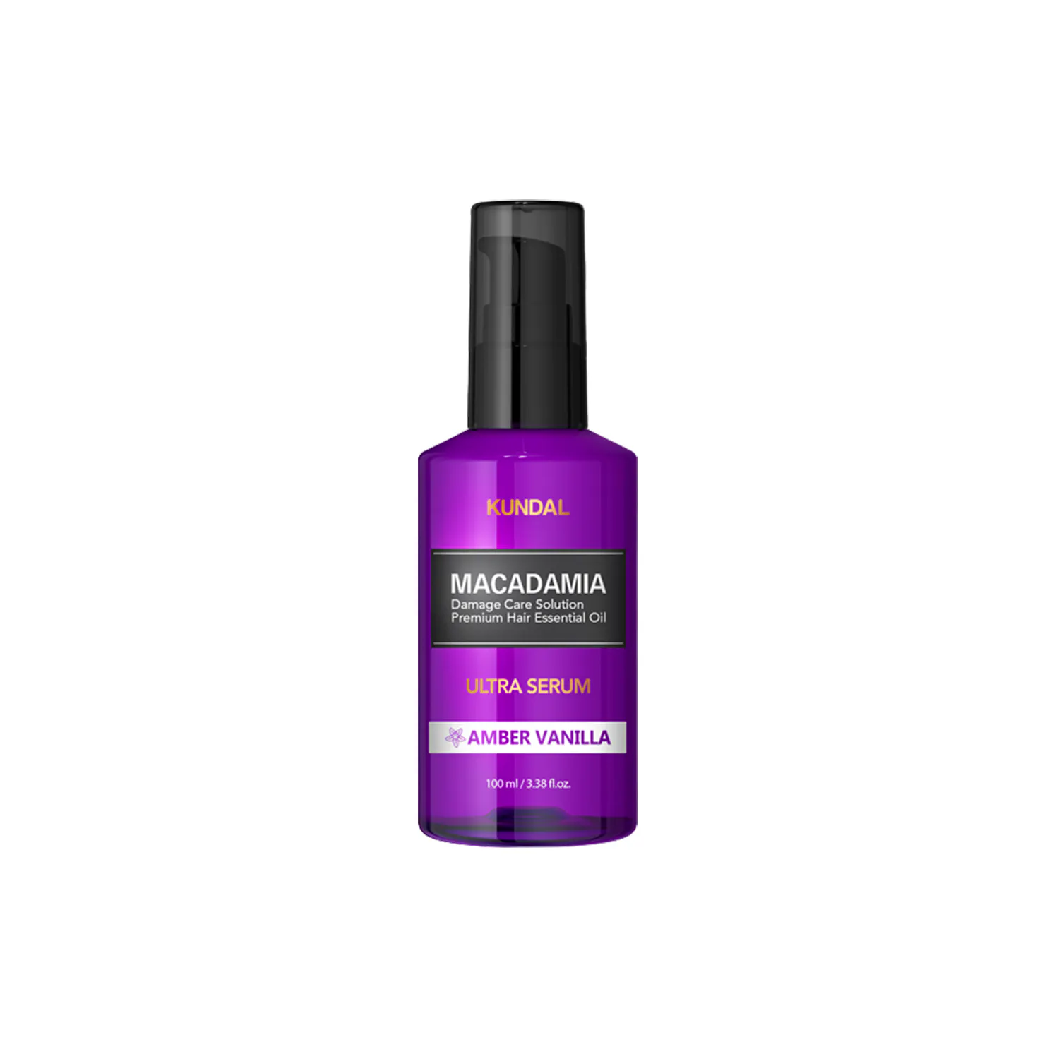 Kundal Macadamia Hair Serum Amber Vanilla 100 ml