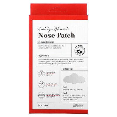 Mizon Good Bye Blemish Nose Pack 10 st