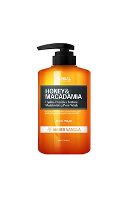 Kundal Honey &amp; Macadamia Pure Body Wash Amber Vanilla 500 ml