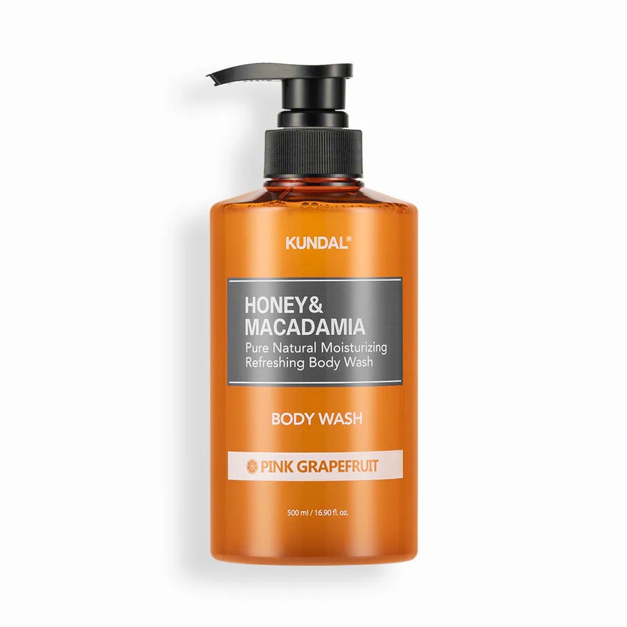 Kundal Honey & Macadamia Pure Body Wash Pink Grapefruit 500 ml