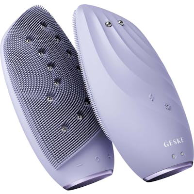 Geske Sonic Thermo Facial Brush &amp; Face-Lifter 8 in 1 Purple 1 pccs