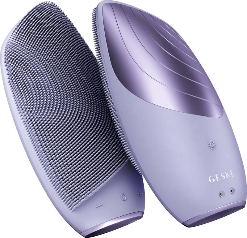 Geske Sonic Thermo Facial Brush 6 in 1 Purple 1 stk