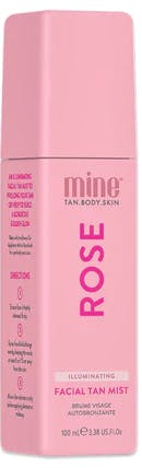 MineTan Rose Illuminating Facial Tan Mist 100 ml