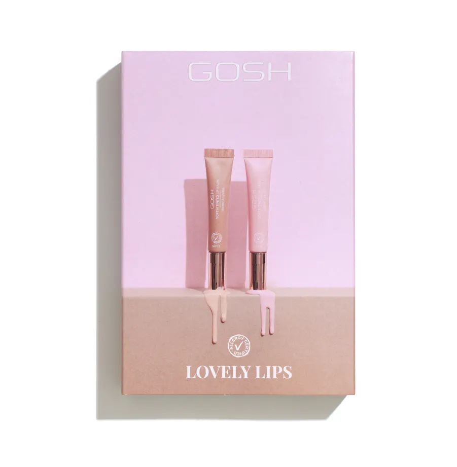 GOSH Lovely Lips Gift Box 2 x 8 ml