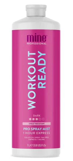 MineTan 1 HR Express Pro Spray Mist Workout Ready 1000 ml