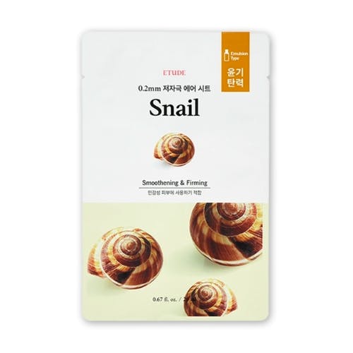 Etude House 0.2 mm Therapy Air Mask Snail 1 stk