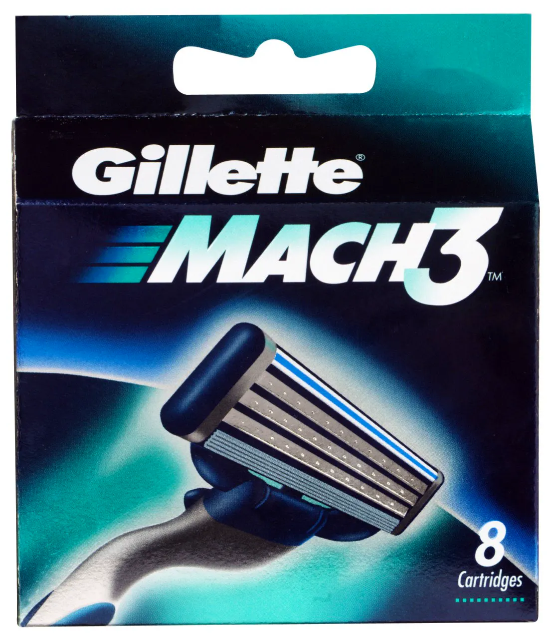 Gillette Mach3 Razor Blades 8 pcs