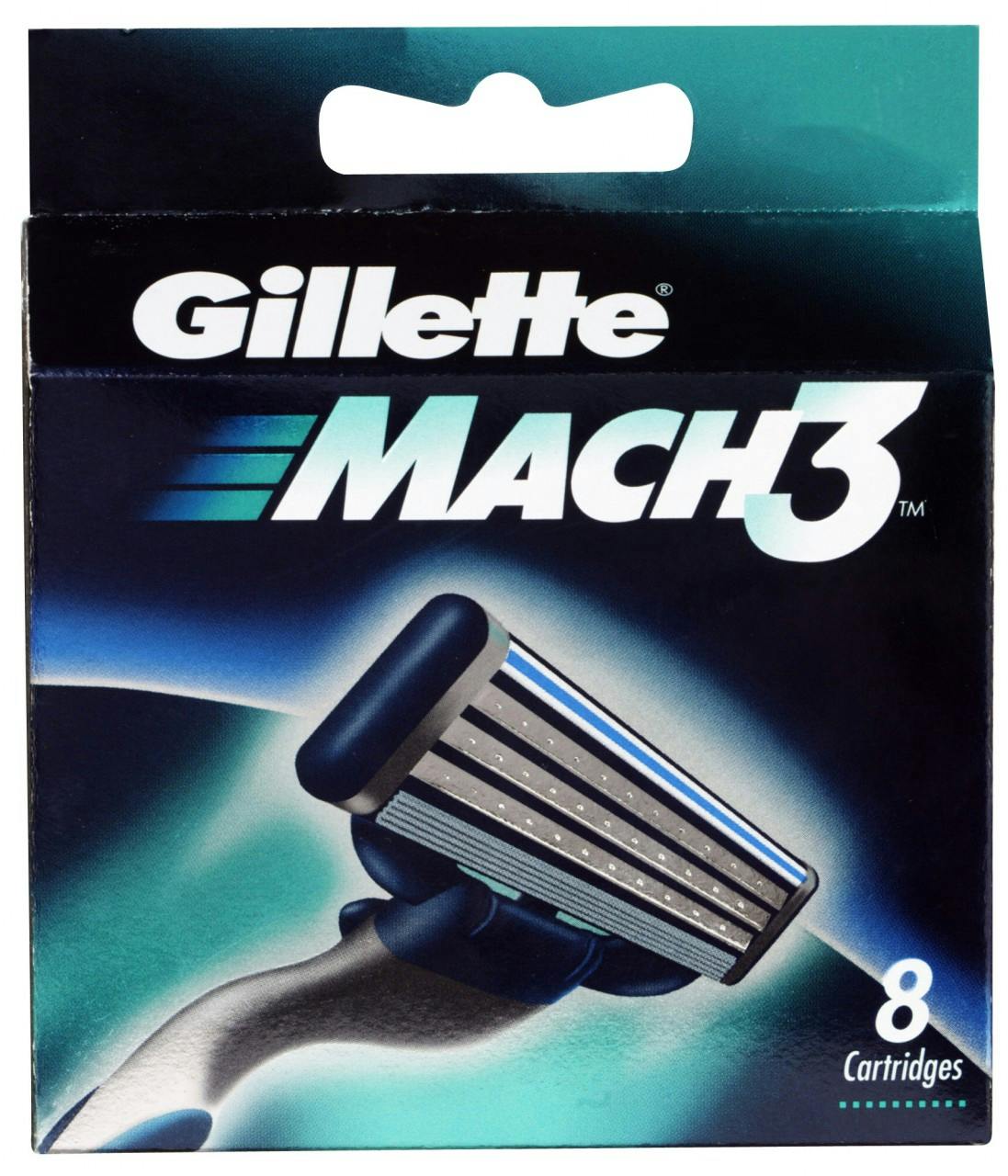 Gillette Mach3 Rakblad 8 st