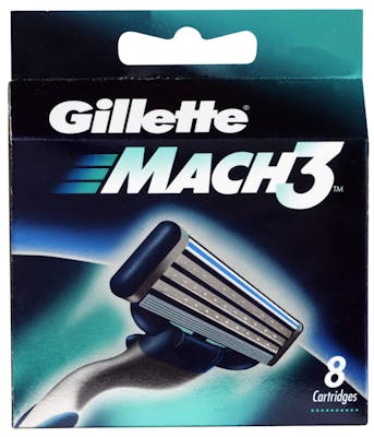 Gillette Mach3 Scheermesjes 8 st