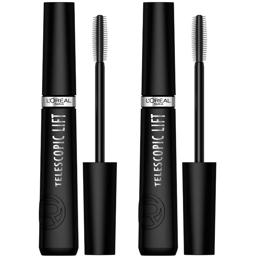 L'Or&eacute;al Paris Duo Telescopic Lift Mascara Black 2 x 9,9 ml