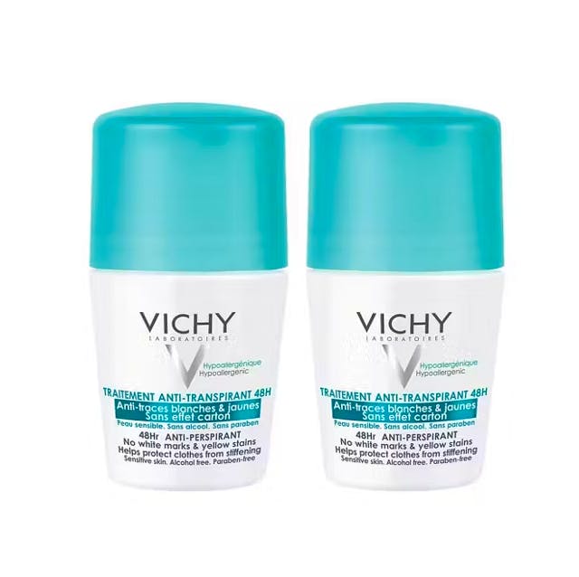 Vichy Deodorant Anti-Trace 48H 2 x 50 ml