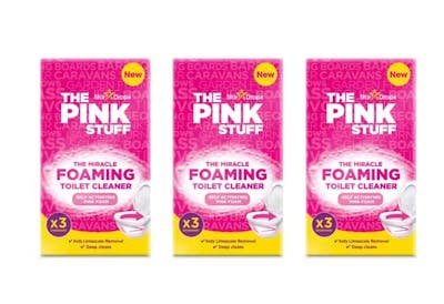 Stardrops The Pink Stuff The Miracle Foaming Toilet Cleaner 3 x 3 pcs