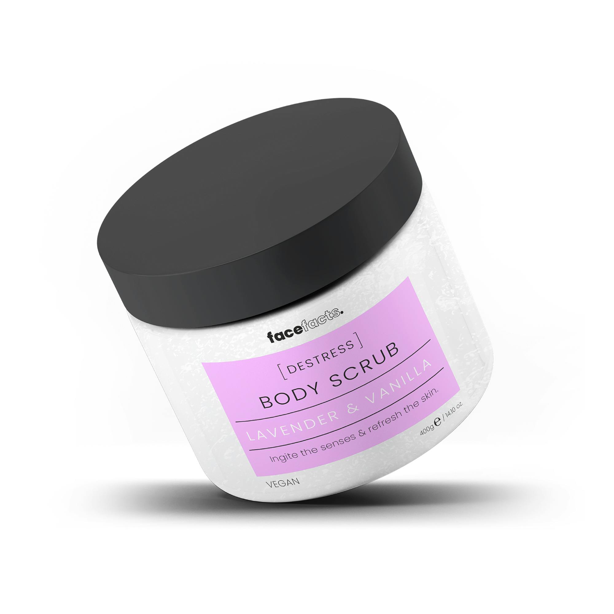 Face Facts Lavender & Vanilla Body Scrub 400 g