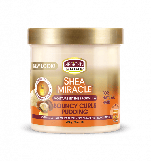 African Pride Shea Moisture Bouncy Curls Pudding 425 g