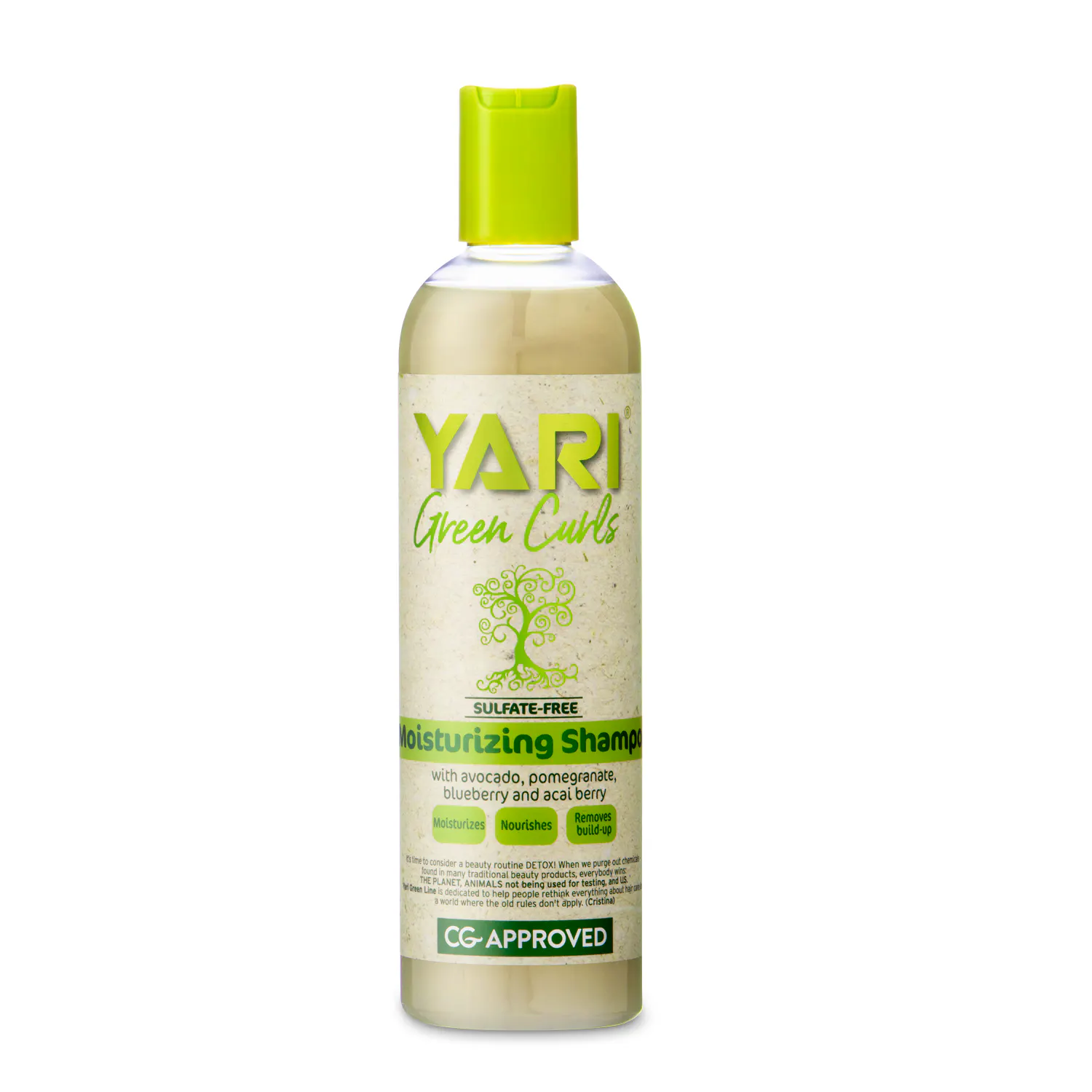 Yari Green Curls Moisturizing Shampoo 355 ml