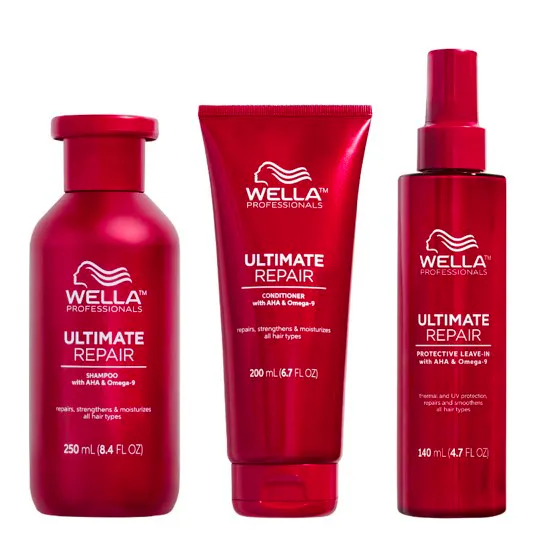 Wella Professionals Ultimate Repair 3 Step Bundle Deal 250 ml + 200 ml + 140 ml