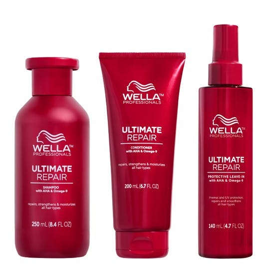 Wella Professionals Ultimate Repair 3 Step Bundle Deal 250 Ml 200 Ml 140 Ml