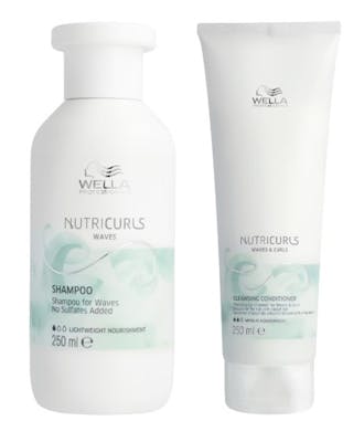 Wella Professionals Nutricurls Waves Shampoo &amp; Conditioner 250 ml + 250 ml