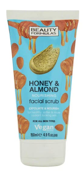 Beauty Formulas Nourishing Honey & Almond Facial Scrub 150 ml
