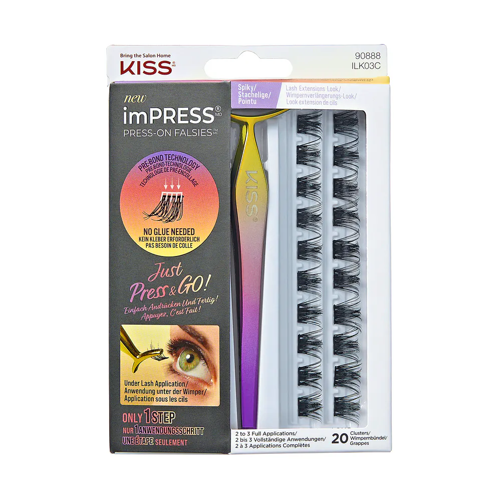 KISS ImPRESS PRESS-ON-FALSIES Spiky ILK03C 20 + 1 stk