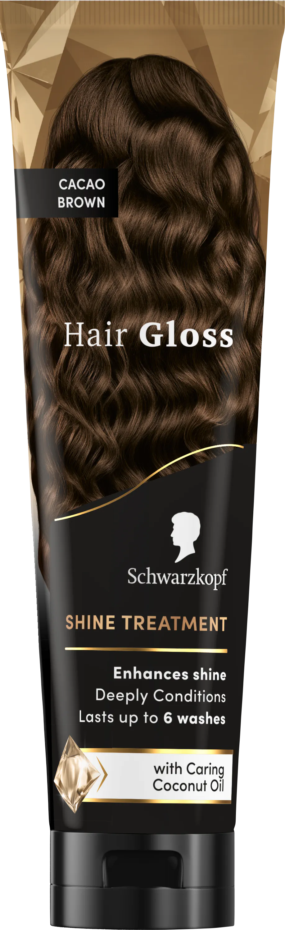 Schwarzkopf Hair Gloss Cacao Brown 150 ml