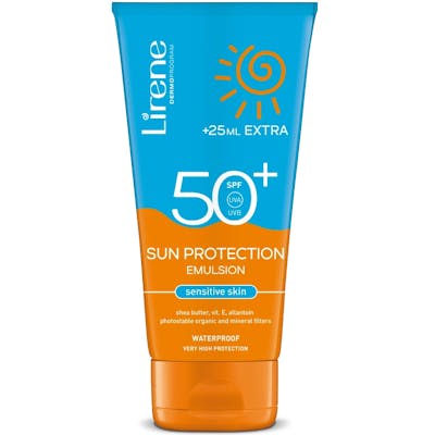 Lirene Sun Protection Lotion for Sensitive Skin SPF50 175 ml