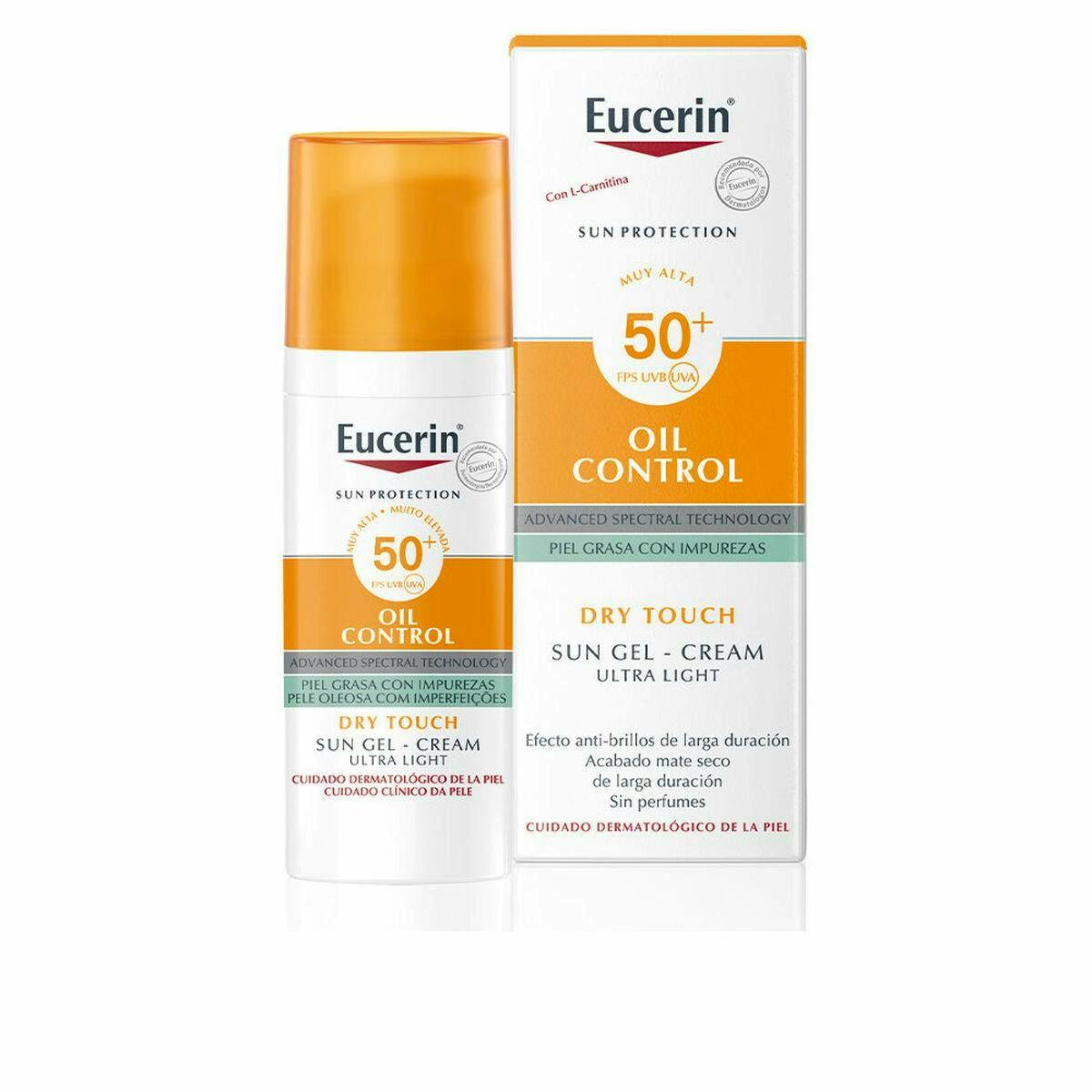 Eucerin Sun Protection Oil Control Dry Touch Gel-Cream SPF50+ 50 ml