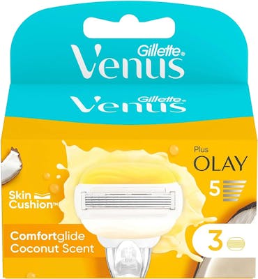 Gillette Venus &amp; Olay Razors Coconut Scent 3 stk
