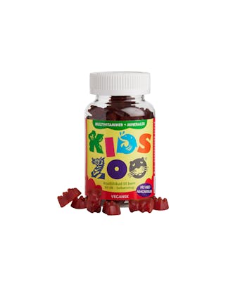 Kids Zoo Multivitamin + Minerals 60 kpl