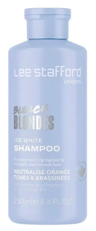 Lee Stafford Bleach Blondes Ice White Toning Shampoo 250 ml