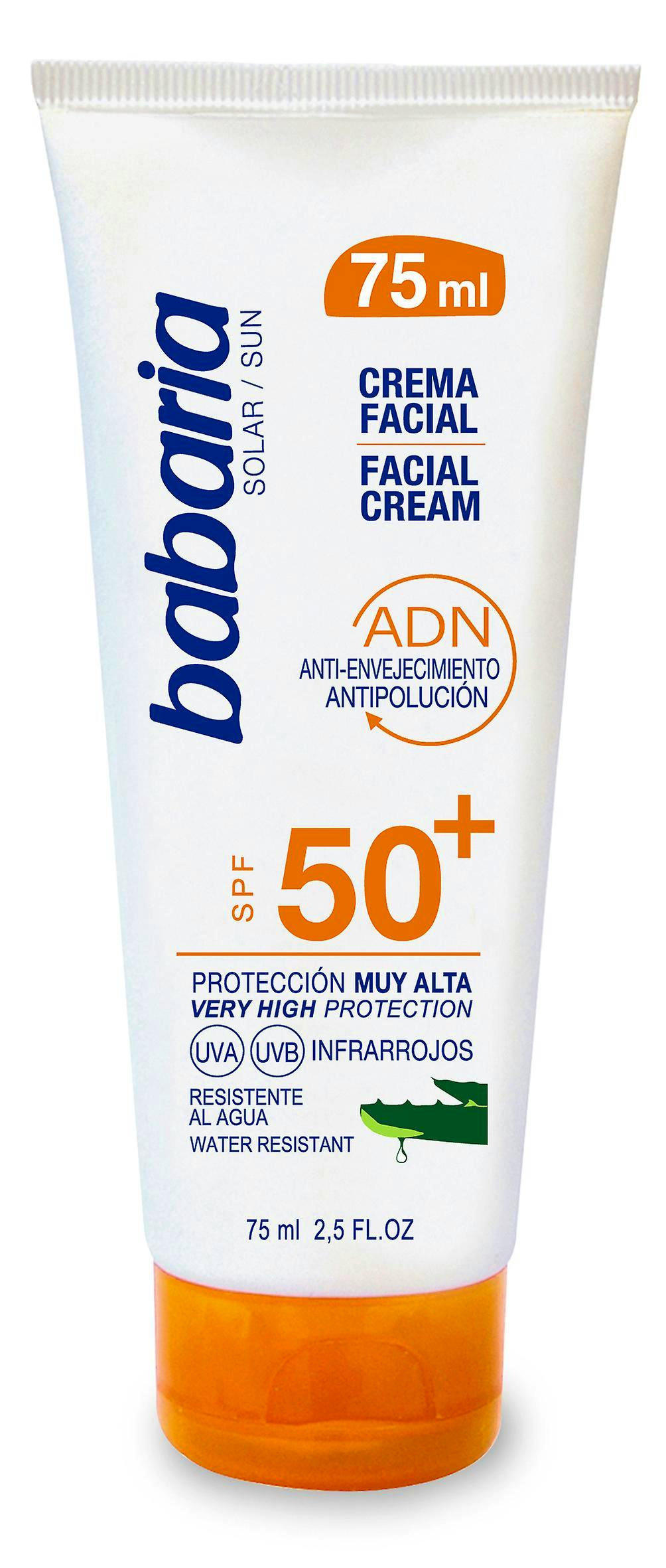 Babaria Facial Sun Cream SPF 50 Aloe Vera 75 ml
