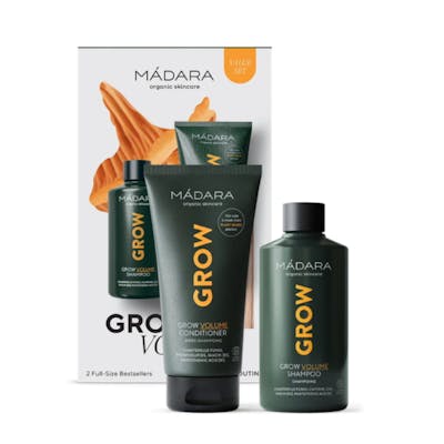 MÁDARA Grow Volume Hair Care Bestsellers Set 175 ml + 250 ml