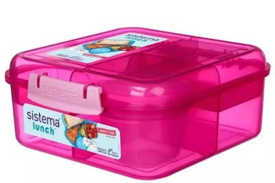 Sistema Bento Cube Lunch 1,25 L Pink 1 st
