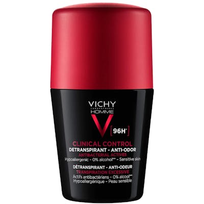 Vichy Homme Clinical Control 96H Roll On Deodorant 50 ml